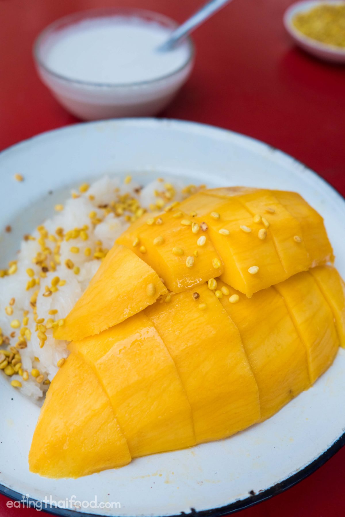 Thai Mango Sticky Rice Recipe: Authentic Thai Street Food Style!