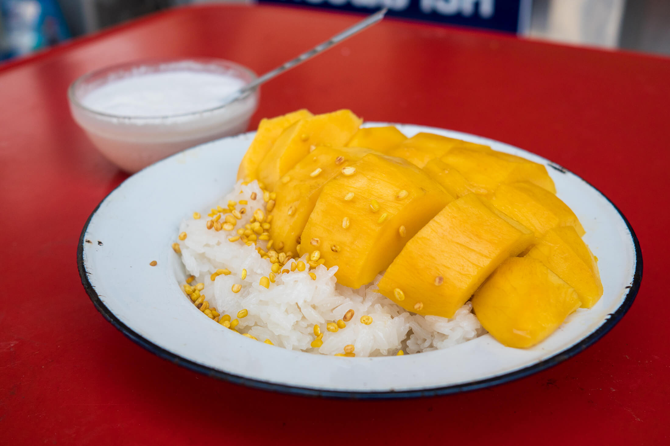Thai Mango Sticky Rice Recipe: Authentic Thai Street Food Style!